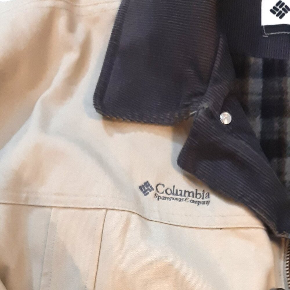 Columbia Men's Barn/Chore Corduroy Collar Heavy Duty Coat Size L